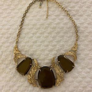 Kendra Scott Iggy Feather Stone Necklace